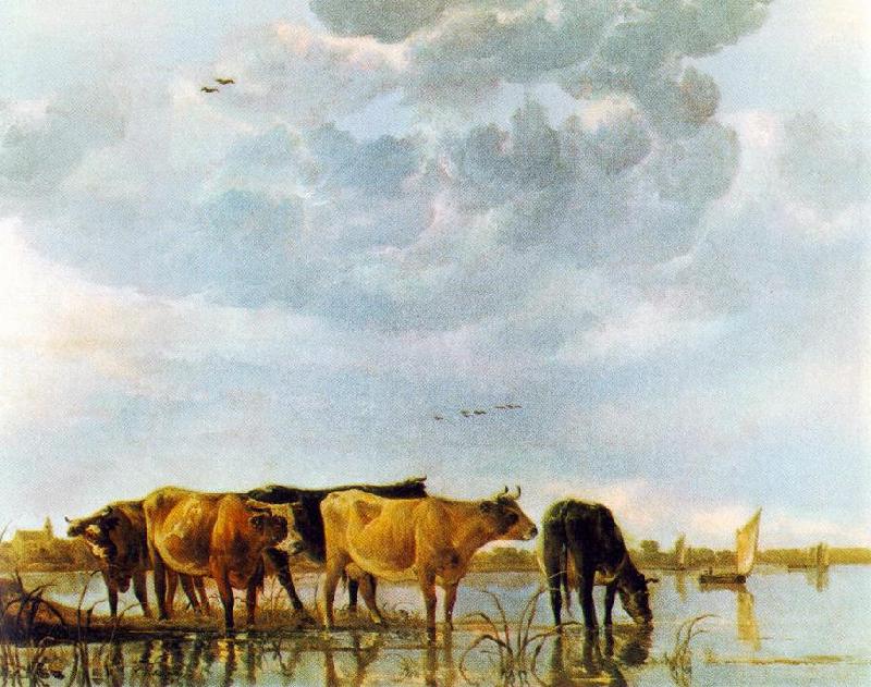 CUYP, Aelbert Cows in the Water China oil painting art